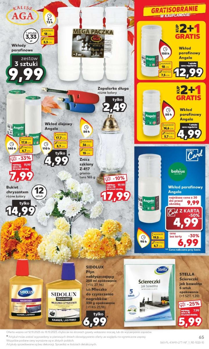 Gazetka promocyjna Kaufland do 18/10/2023 str.65