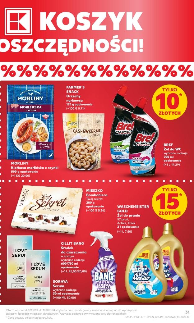 Gazetka promocyjna Kaufland do 10/01/2024 str.31