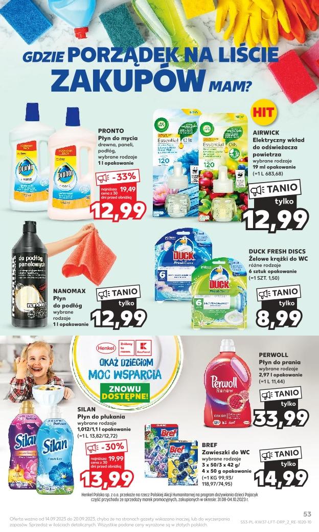 Gazetka promocyjna Kaufland do 20/09/2023 str.53