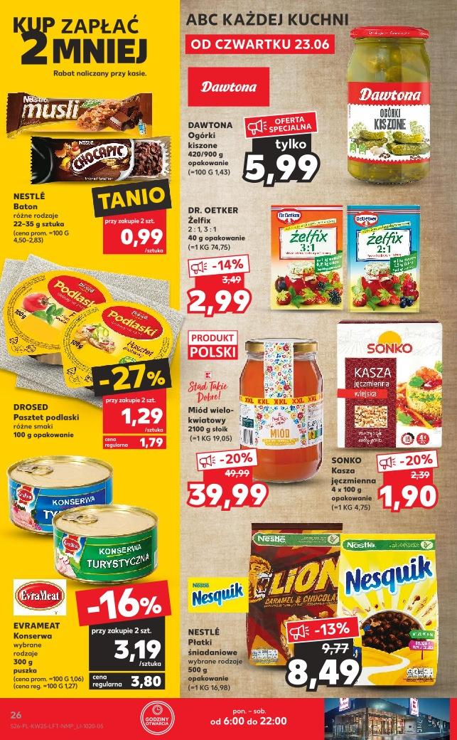 Gazetka promocyjna Kaufland do 29/06/2022 str.26