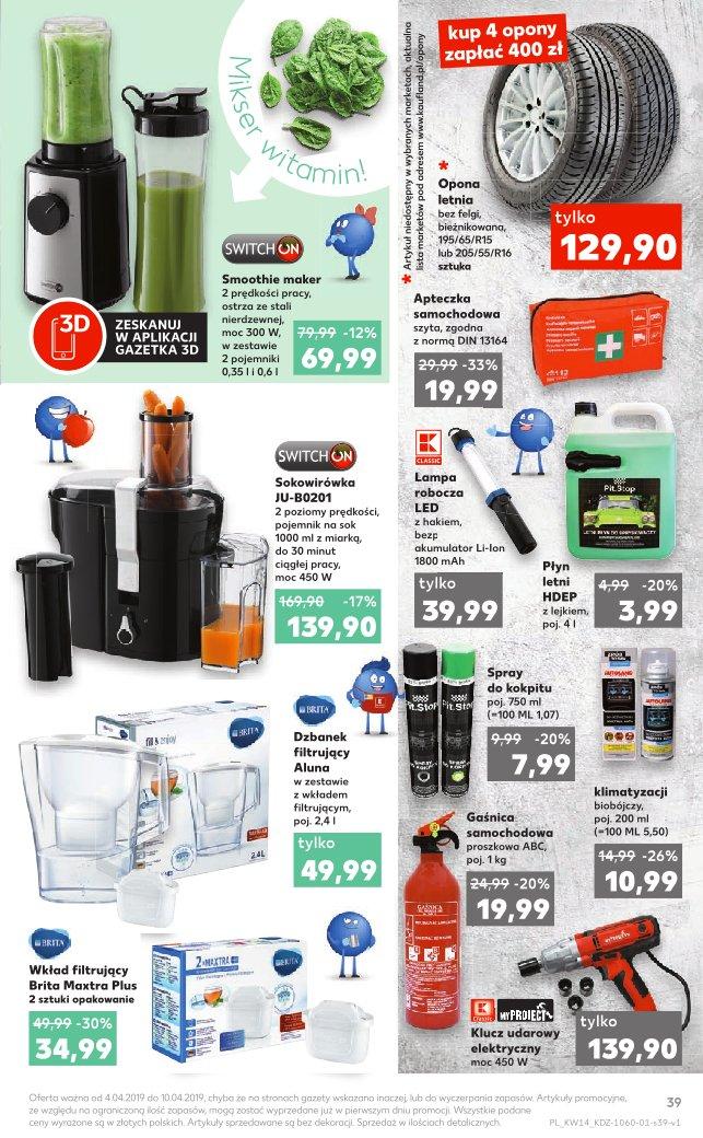 Gazetka promocyjna Kaufland do 10/04/2019 str.39