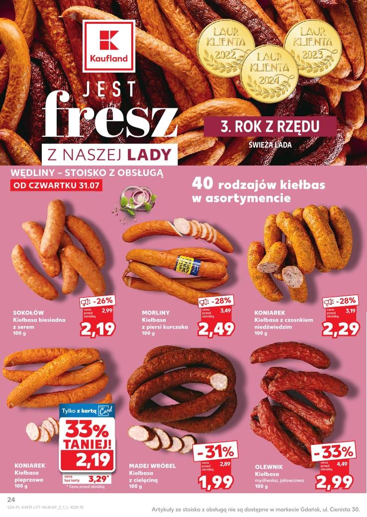 Gazetka promocyjna Kaufland do 06/08/2025 str.24