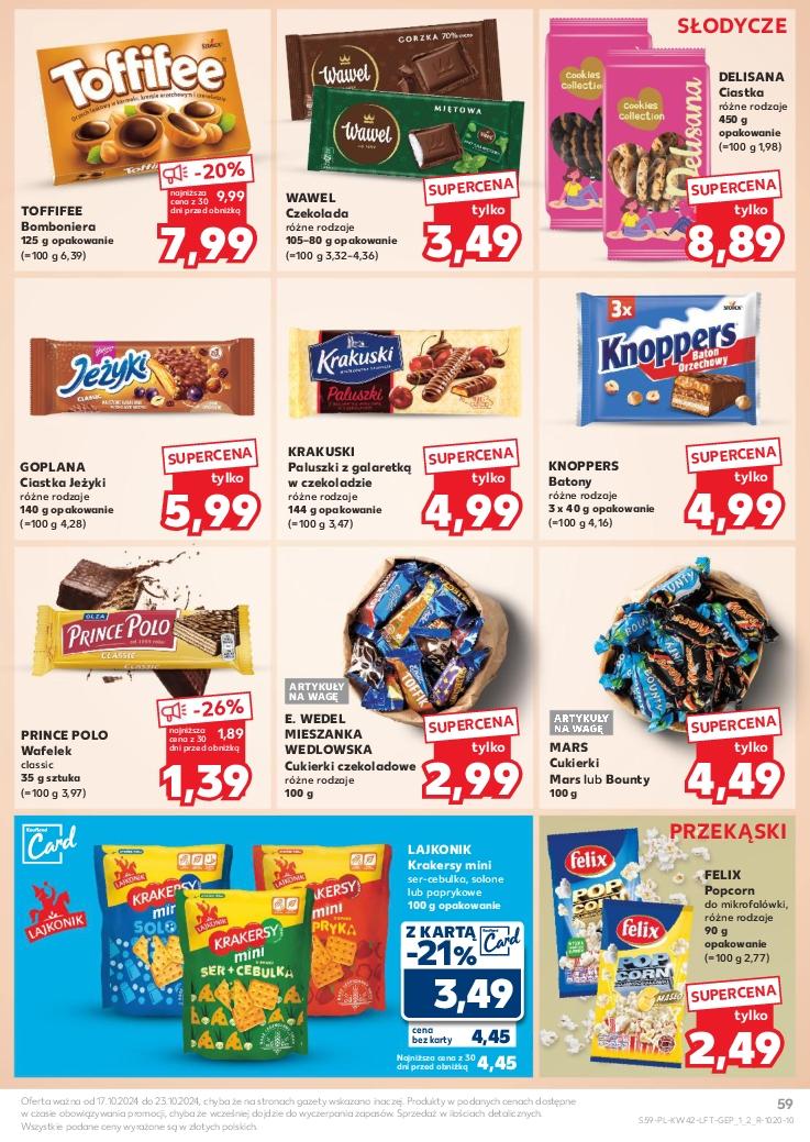 Gazetka promocyjna Kaufland do 23/10/2024 str.59