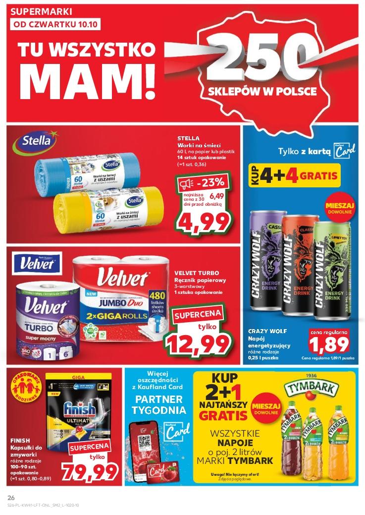 Gazetka promocyjna Kaufland do 16/10/2024 str.26