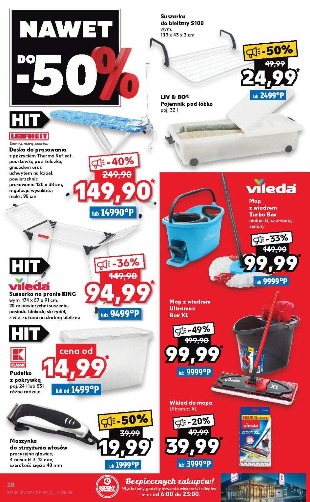 Gazetka promocyjna Kaufland do 25/11/2020 str.38