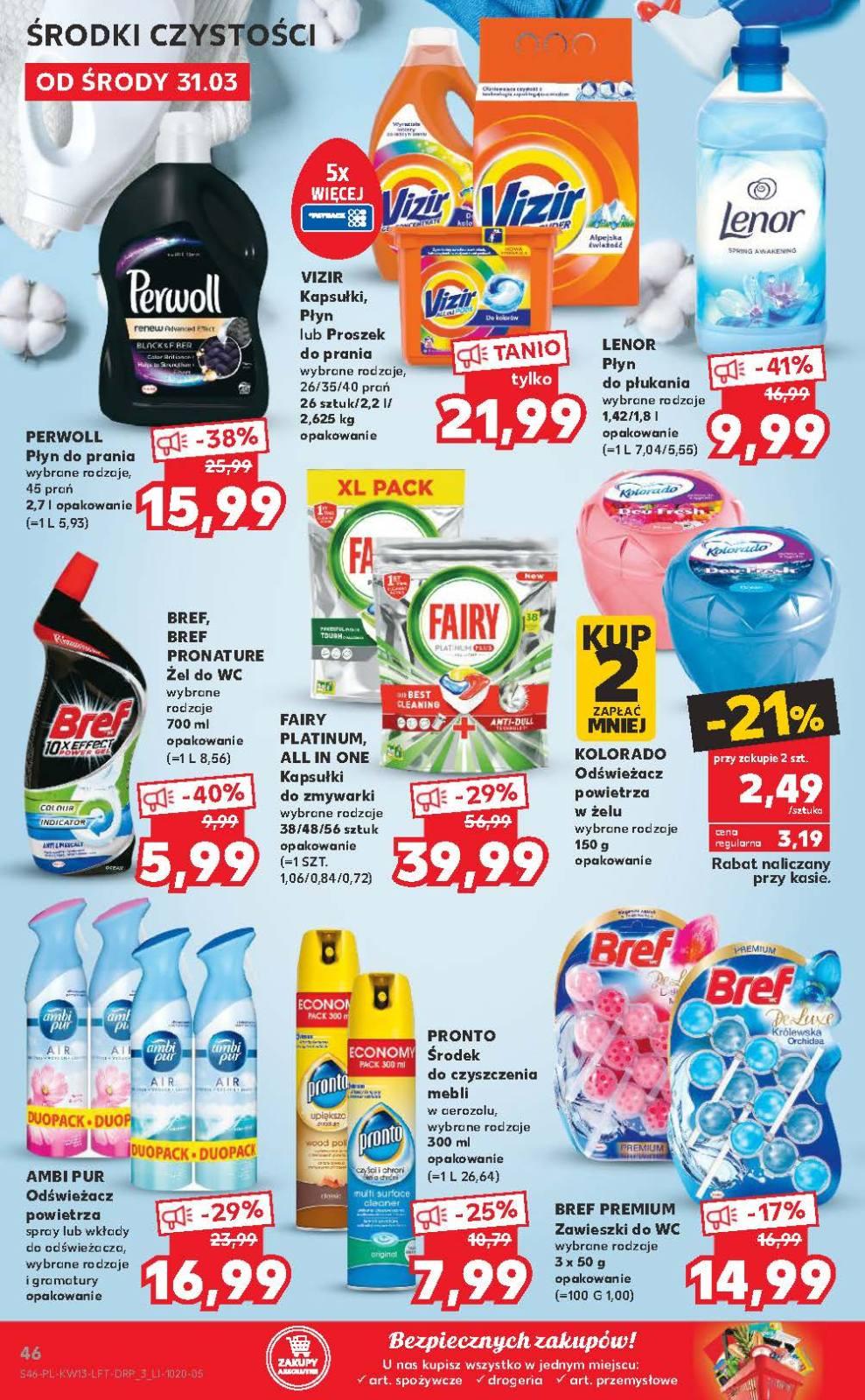 Gazetka promocyjna Kaufland do 07/04/2021 str.46