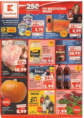 Kaufland gazetka  - od 24/10/2024 do 29/10/2024