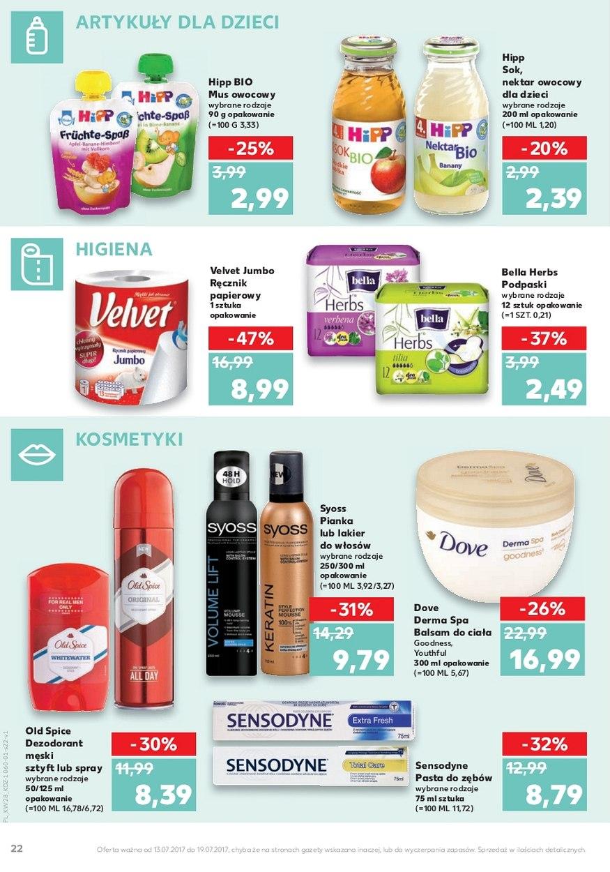 Gazetka promocyjna Kaufland do 19/07/2017 str.22