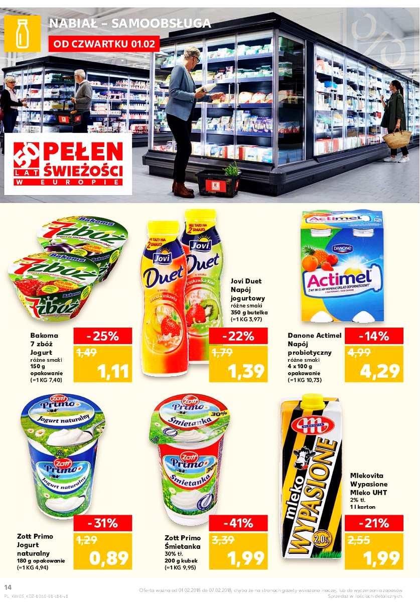 Gazetka promocyjna Kaufland do 07/02/2018 str.14