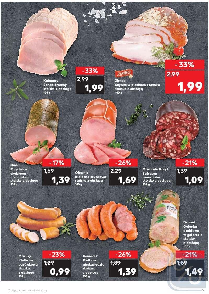 Gazetka promocyjna Kaufland do 10/01/2018 str.9