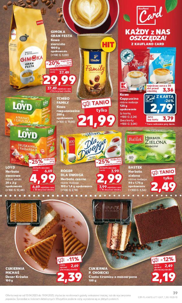 Gazetka promocyjna Kaufland do 19/04/2023 str.39