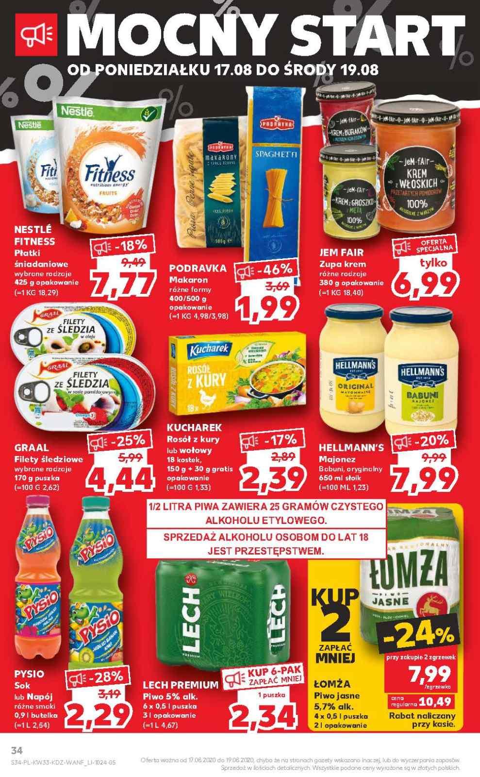 Gazetka promocyjna Kaufland do 19/08/2020 str.34