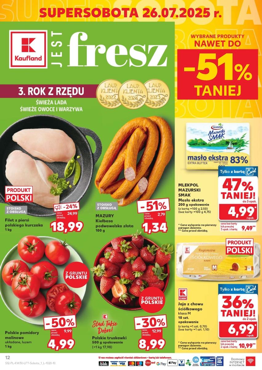 Gazetka promocyjna Kaufland do 30/07/2025 str.12