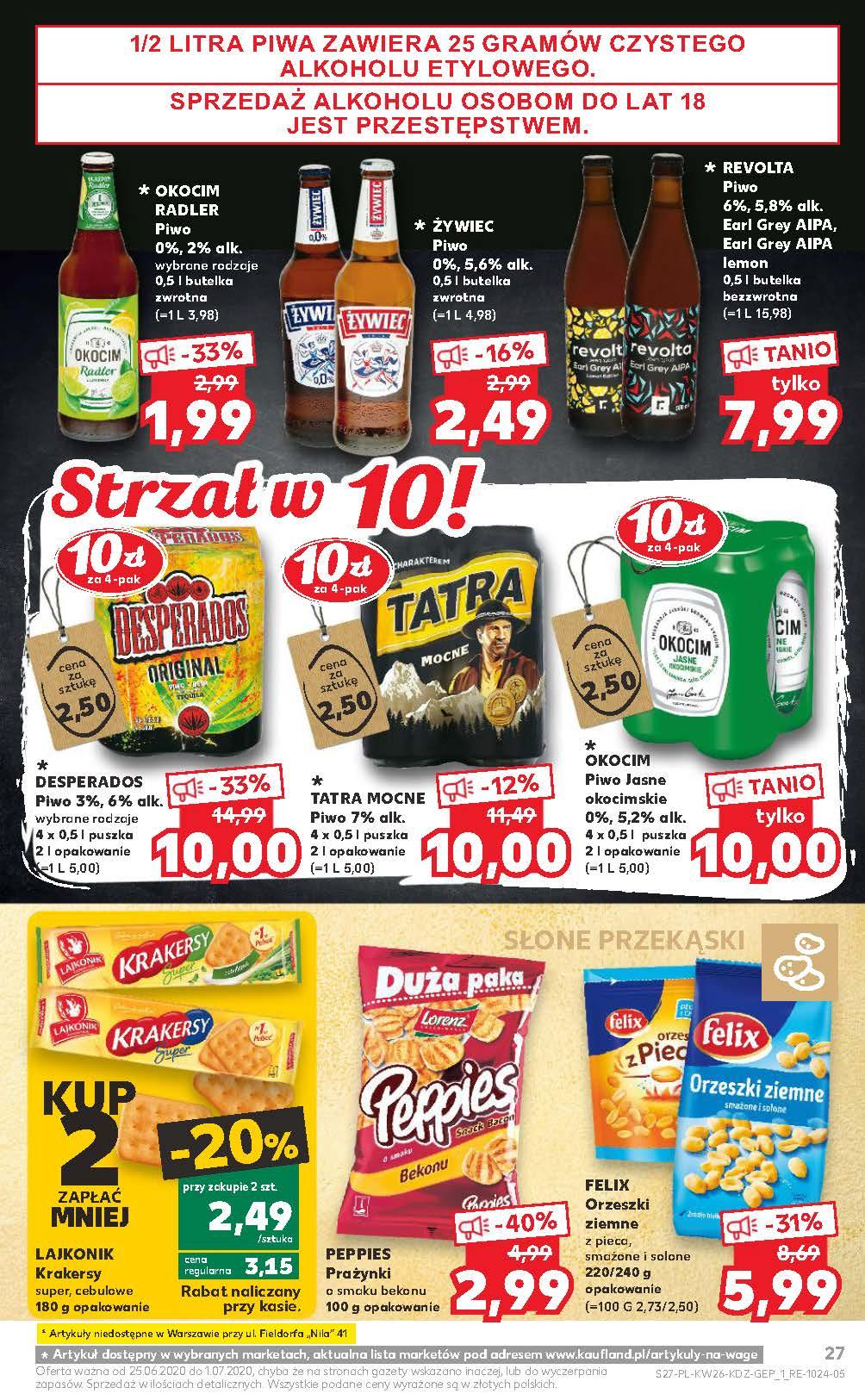 Gazetka promocyjna Kaufland do 01/07/2020 str.27