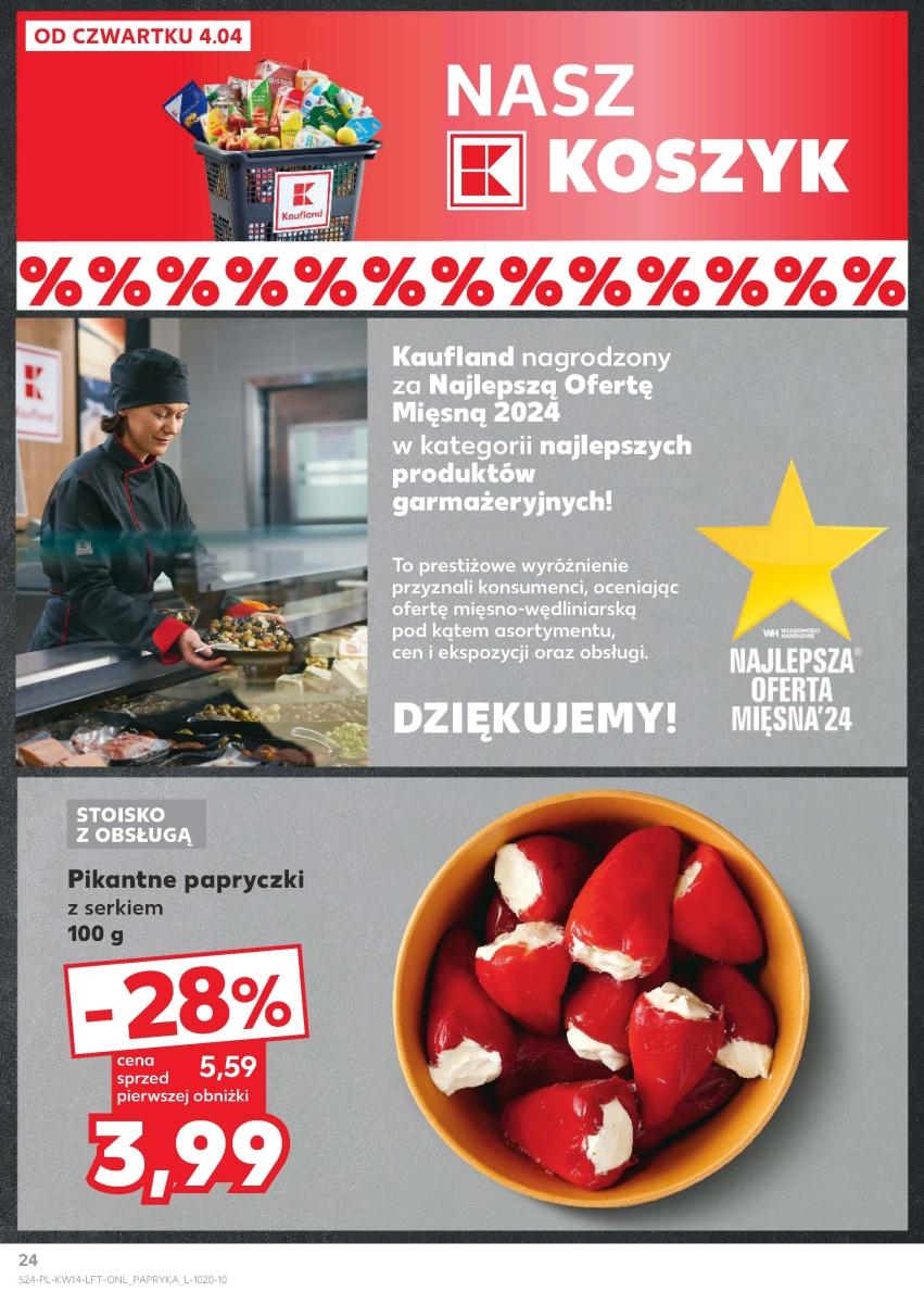 Gazetka promocyjna Kaufland do 10/04/2024 str.24