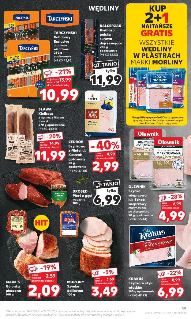 Gazetka promocyjna Kaufland do 19/12/2023 str.49