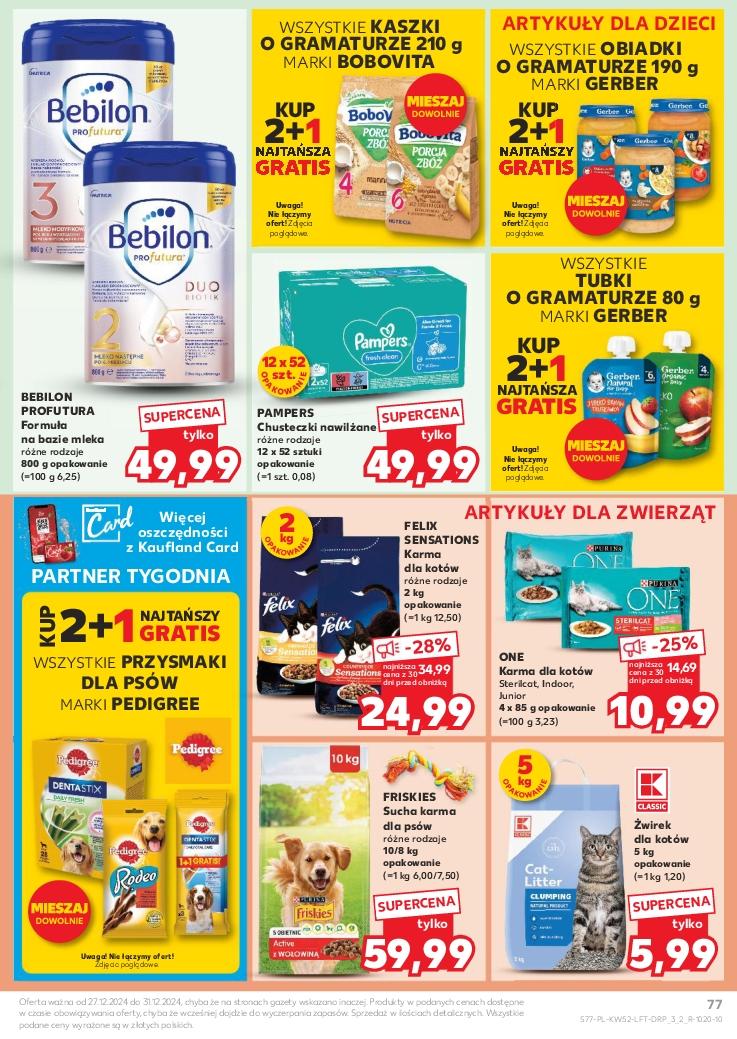 Gazetka promocyjna Kaufland do 31/12/2024 str.77