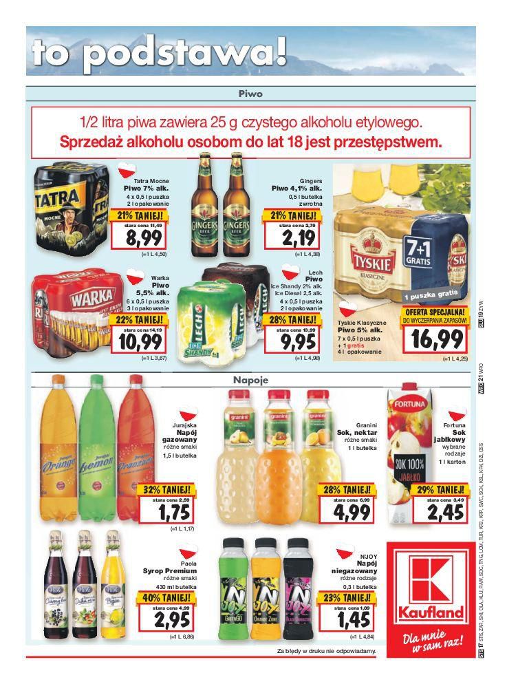 Gazetka promocyjna Kaufland do 18/11/2015 str.21