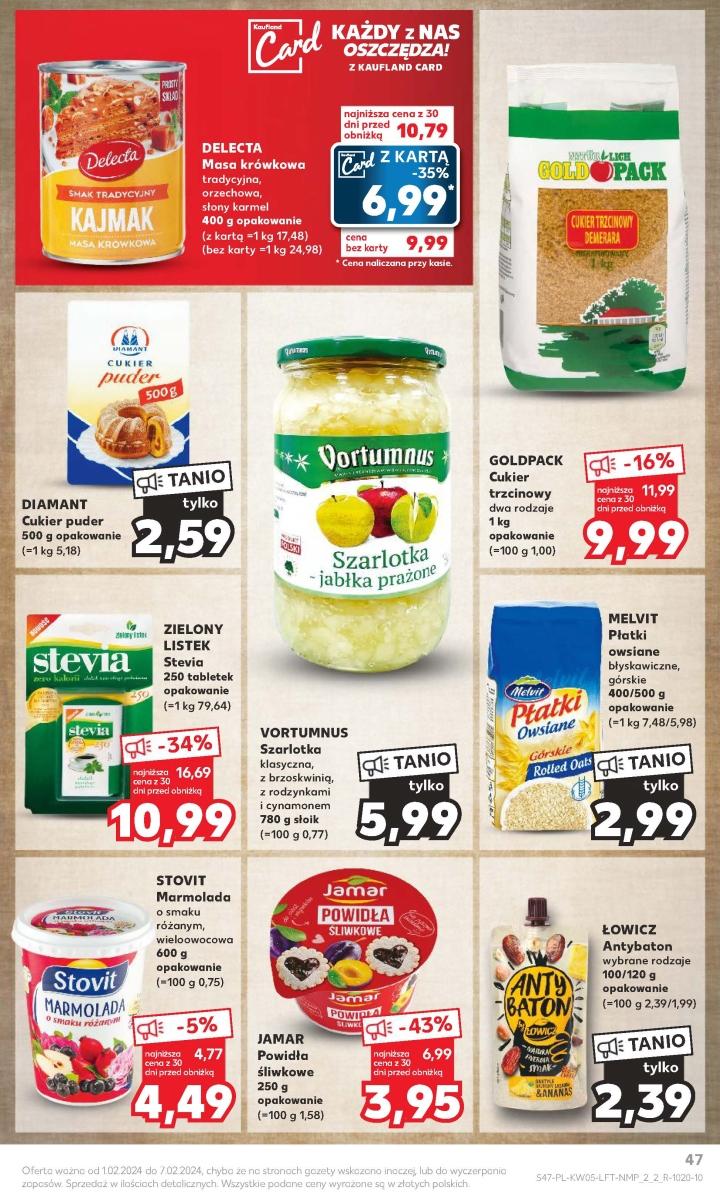 Gazetka promocyjna Kaufland do 07/02/2024 str.47