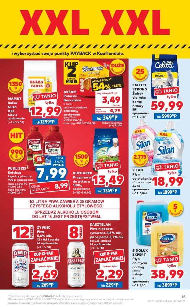 Gazetka promocyjna Kaufland do 25/01/2023 str.15