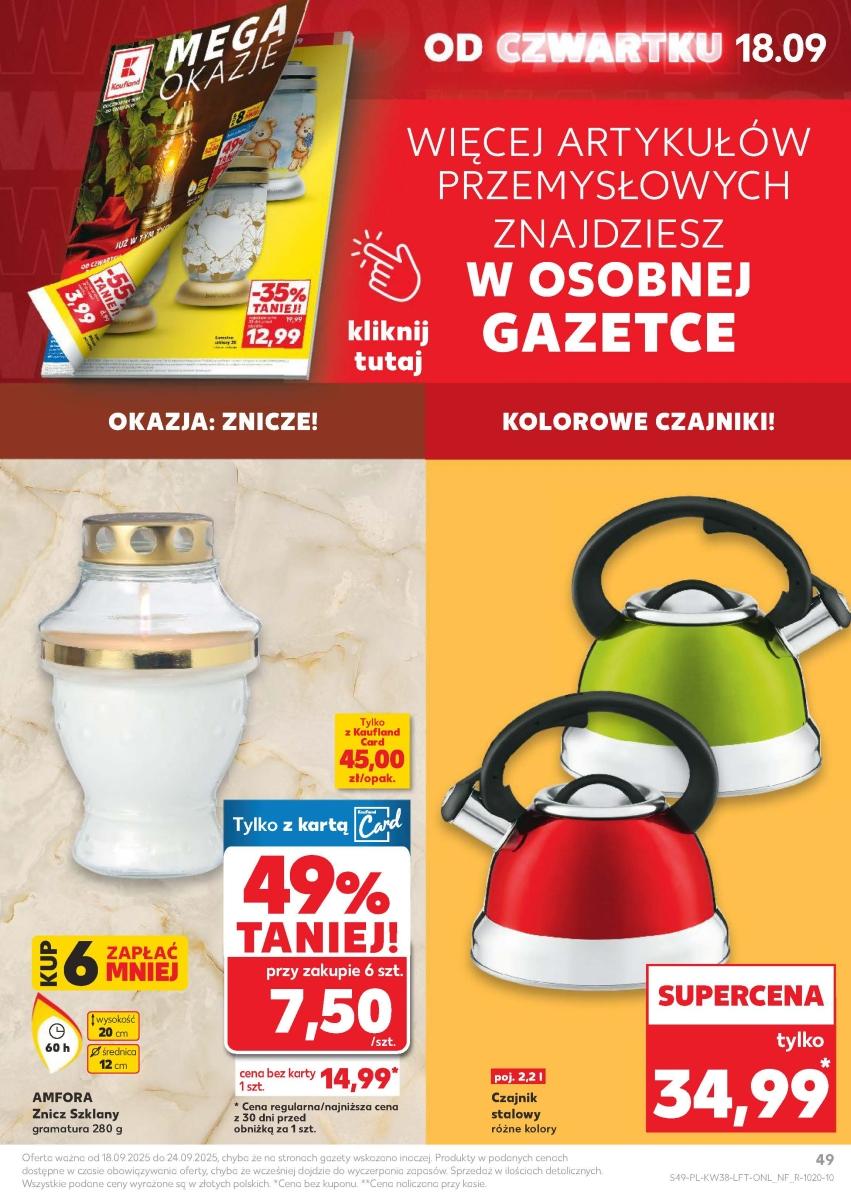 Gazetka promocyjna Kaufland do 24/09/2025 str.49