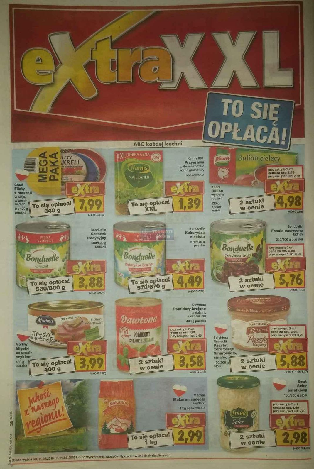 Gazetka promocyjna Kaufland do 11/05/2016 str.16