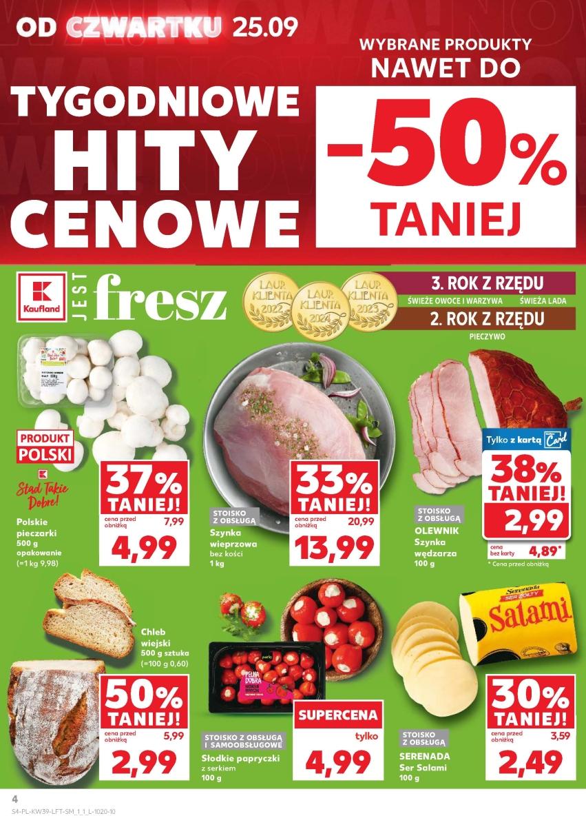Gazetka promocyjna Kaufland do 01/10/2025 str.4