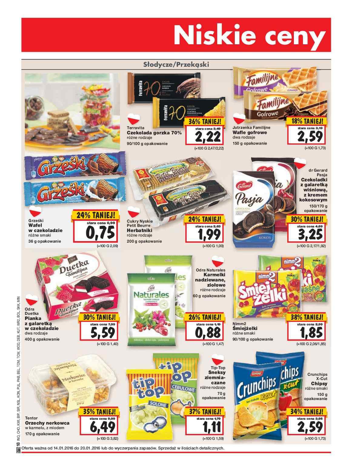 Gazetka promocyjna Kaufland do 20/01/2016 str.18