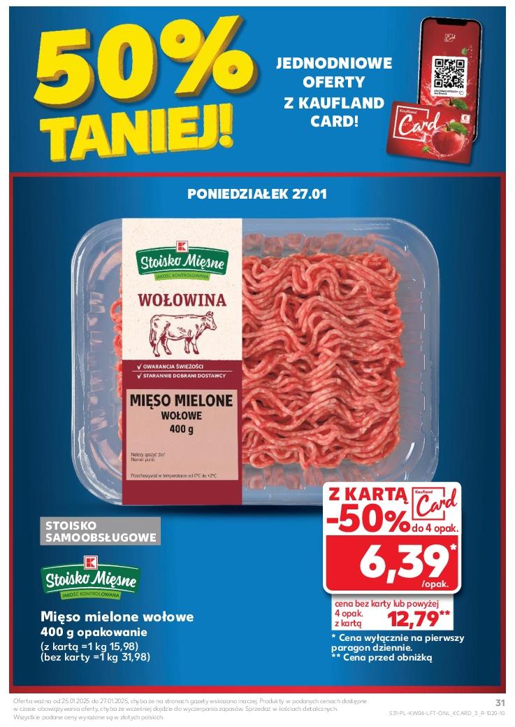 Gazetka promocyjna Kaufland do 29/01/2025 str.31