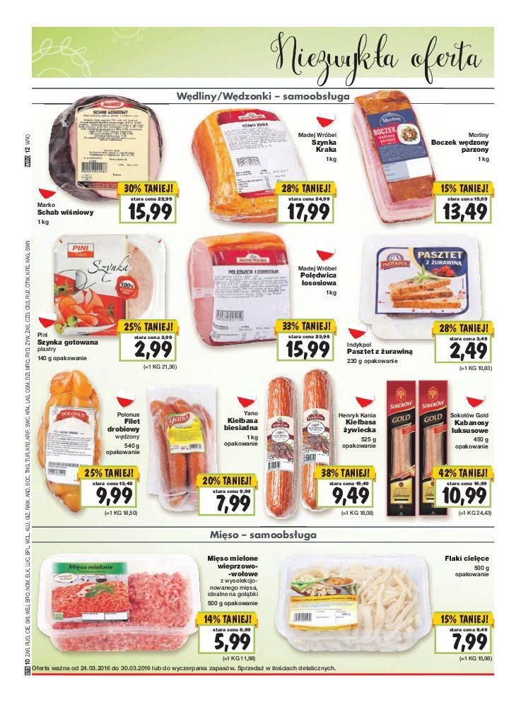 Gazetka promocyjna Kaufland do 30/03/2016 str.12