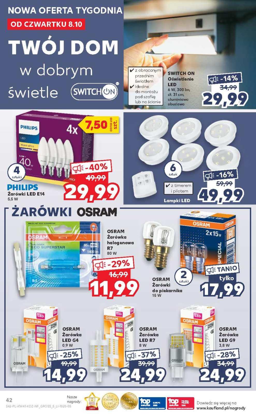 Gazetka promocyjna Kaufland do 14/10/2020 str.42