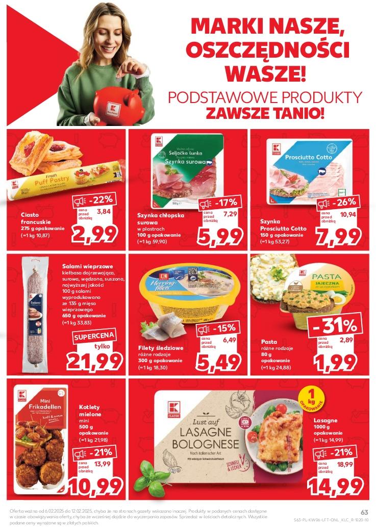 Gazetka promocyjna Kaufland do 12/02/2025 str.63