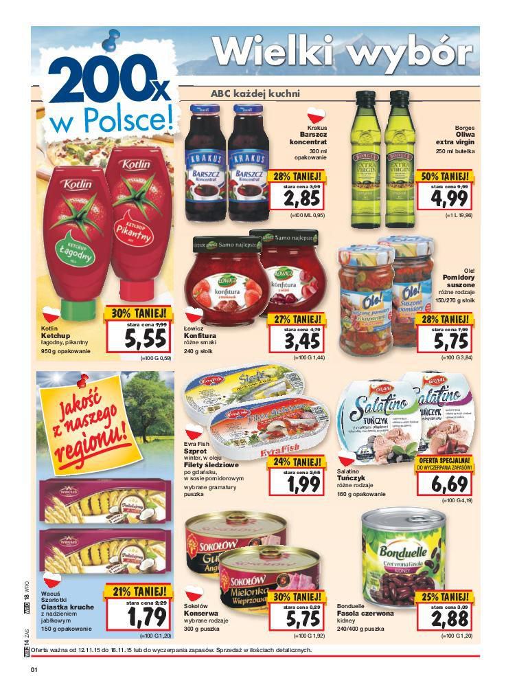 Gazetka promocyjna Kaufland do 18/11/2015 str.18