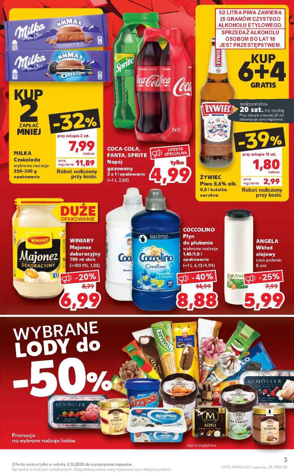 Gazetka promocyjna Kaufland do 07/10/2020 str.3