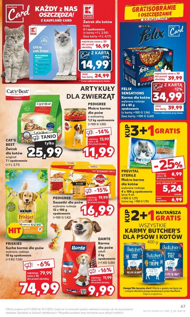 Gazetka promocyjna Kaufland do 15/11/2023 str.67