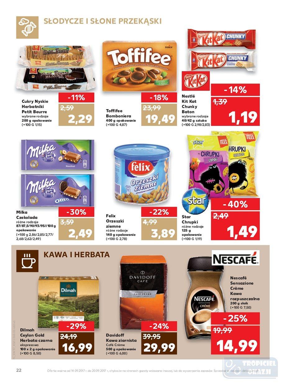 Gazetka promocyjna Kaufland do 20/09/2017 str.22