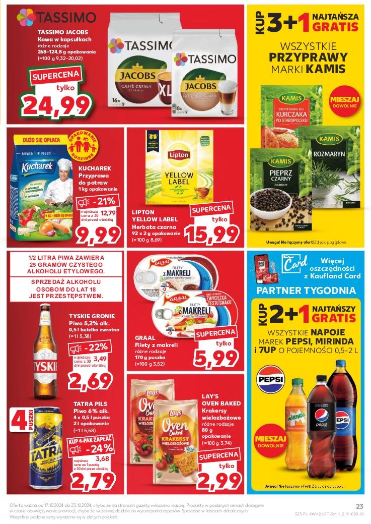 Gazetka promocyjna Kaufland do 23/10/2024 str.23