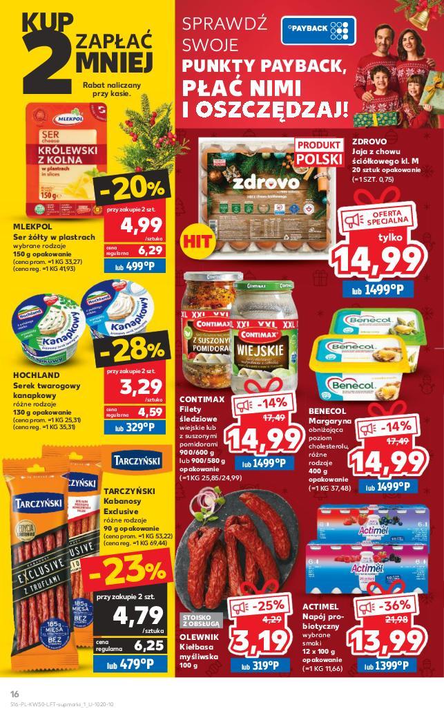 Gazetka promocyjna Kaufland do 20/12/2022 str.16