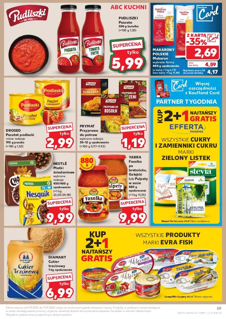 Gazetka promocyjna Kaufland do 11/09/2024 str.59