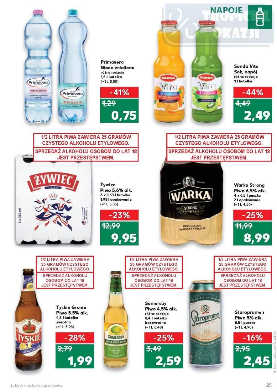 Gazetka promocyjna Kaufland do 11/10/2017 str.25