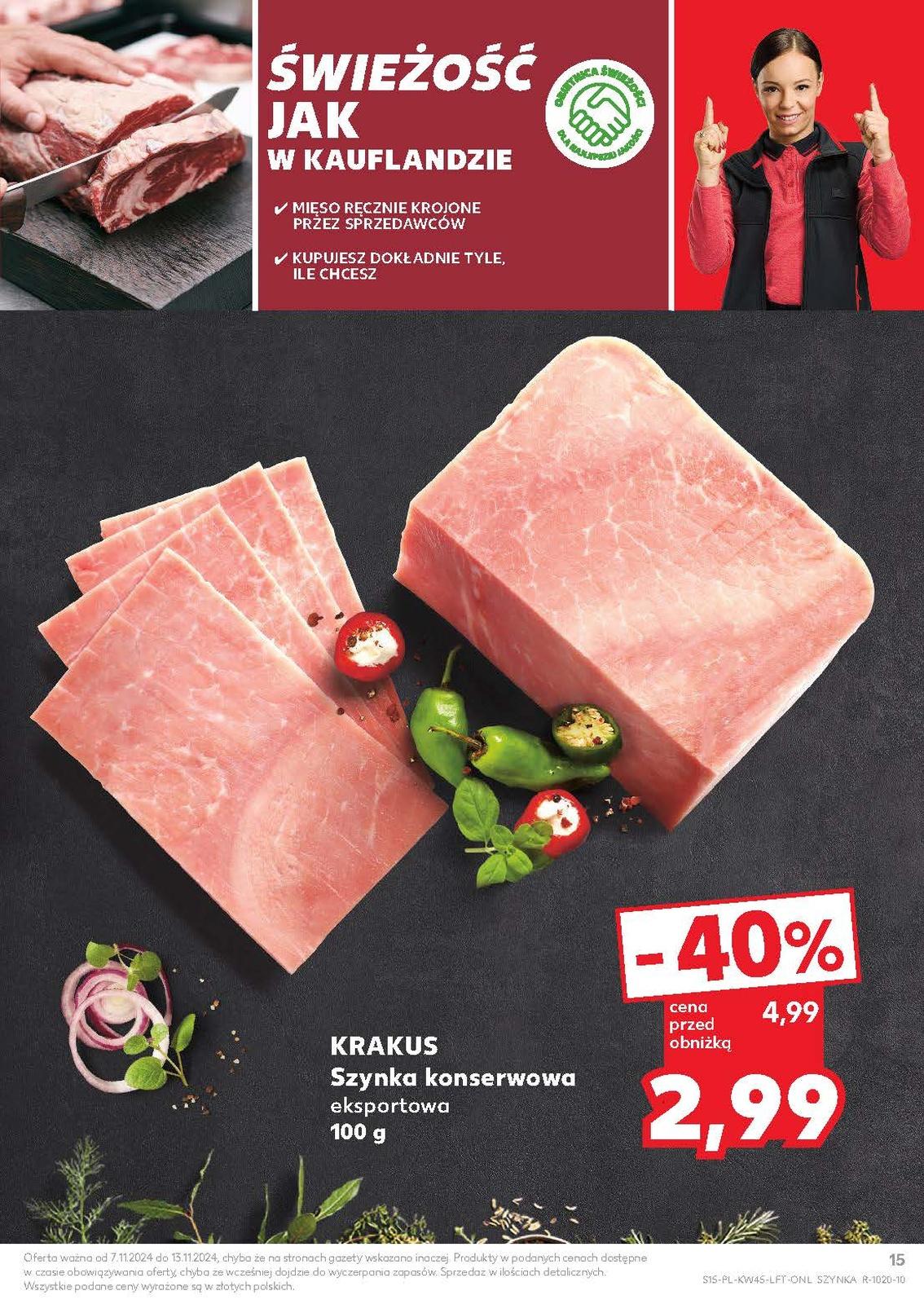 Gazetka promocyjna Kaufland do 13/11/2024 str.15