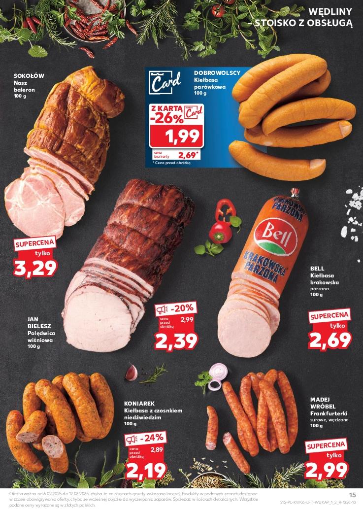 Gazetka promocyjna Kaufland do 12/02/2025 str.15