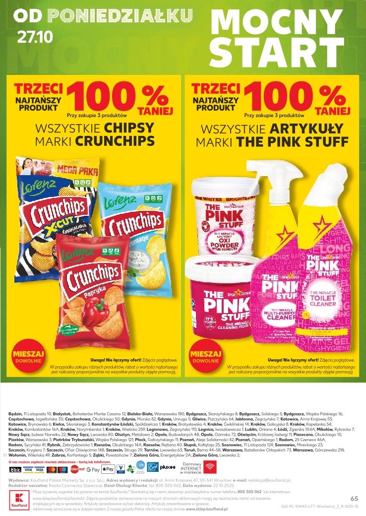 Gazetka promocyjna Kaufland do 29/10/2025 str.65