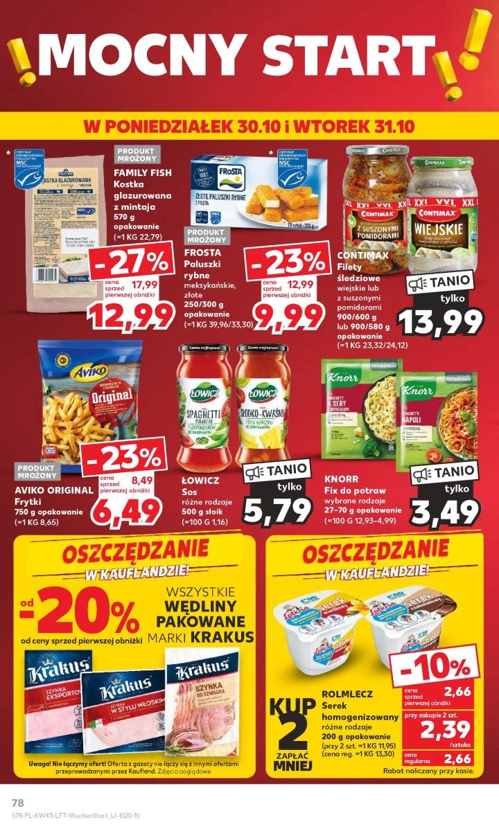 Gazetka promocyjna Kaufland do 31/10/2023 str.78