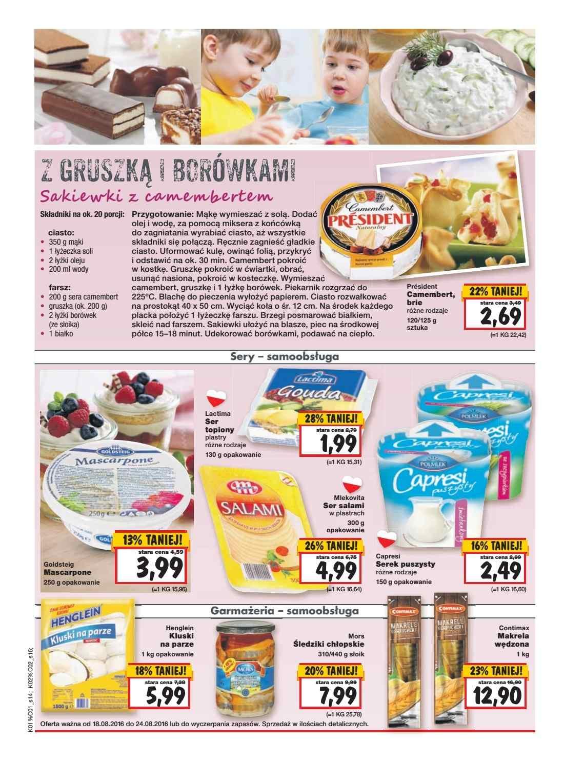 Gazetka promocyjna Kaufland do 24/08/2016 str.16