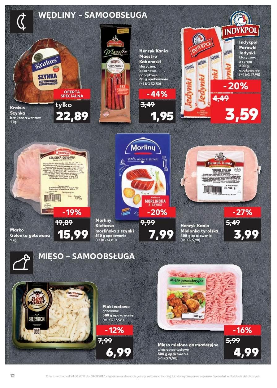 Gazetka promocyjna Kaufland do 30/08/2017 str.12