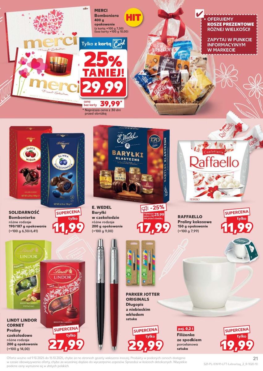 Gazetka promocyjna Kaufland do 15/10/2025 str.21