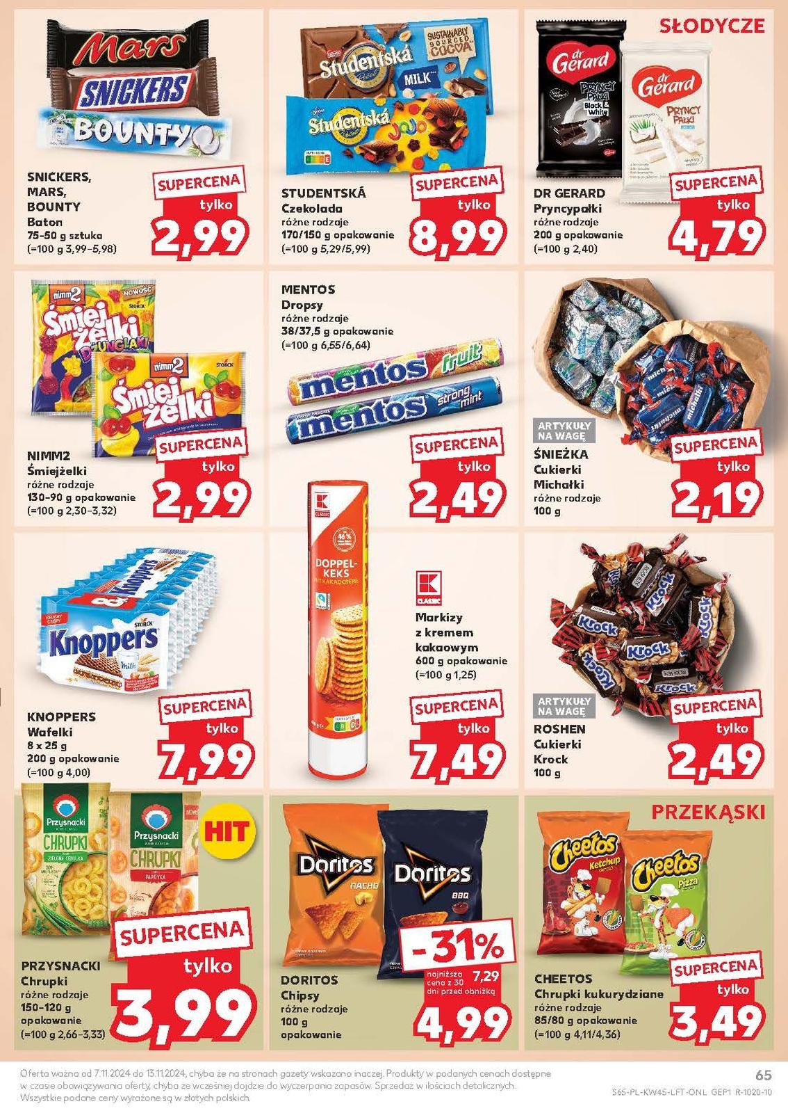 Gazetka promocyjna Kaufland do 13/11/2024 str.65