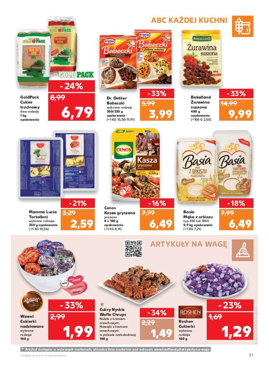 Gazetka promocyjna Kaufland do 15/11/2017 str.21