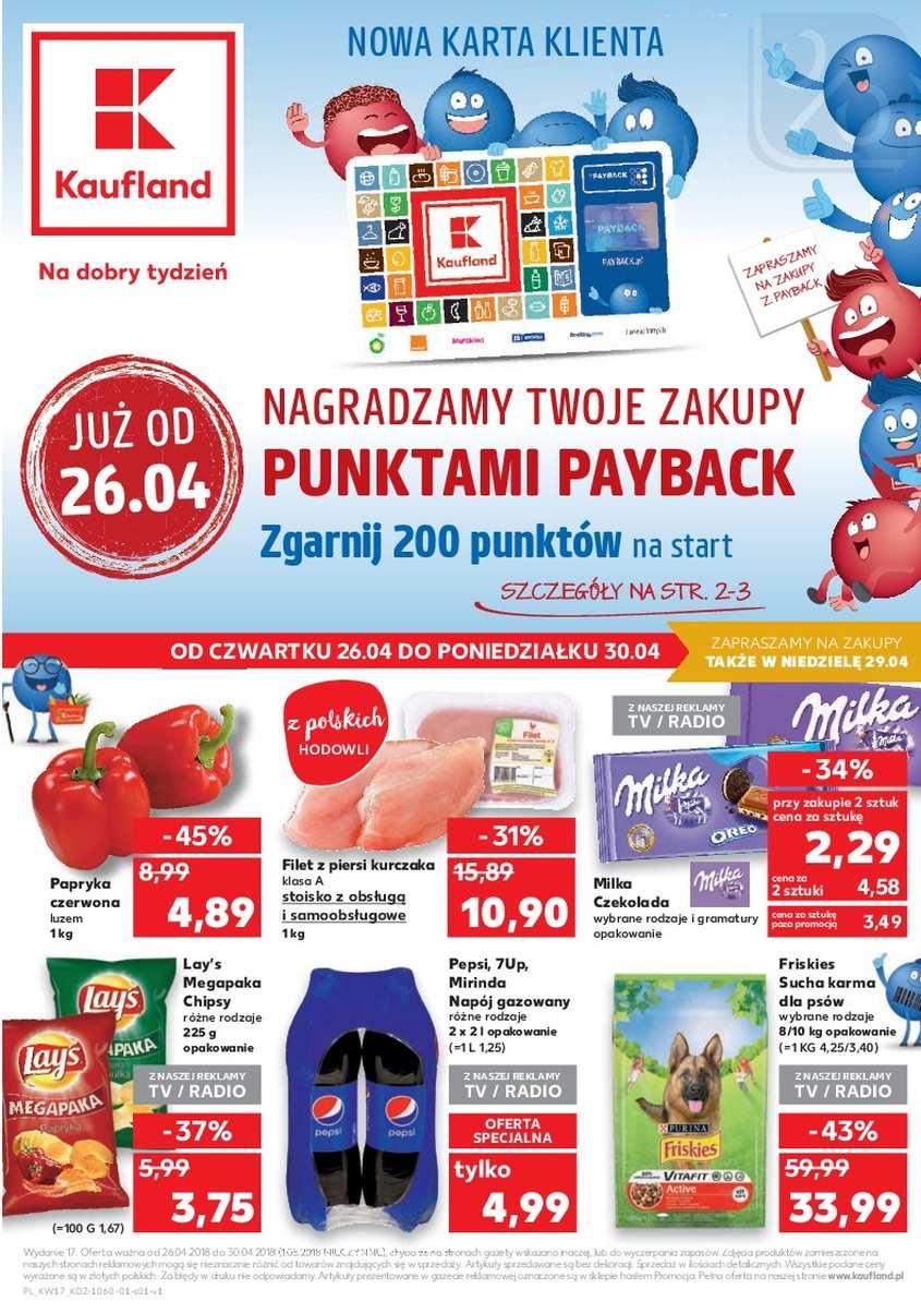 Gazetka promocyjna Kaufland do 02/05/2018 str.0